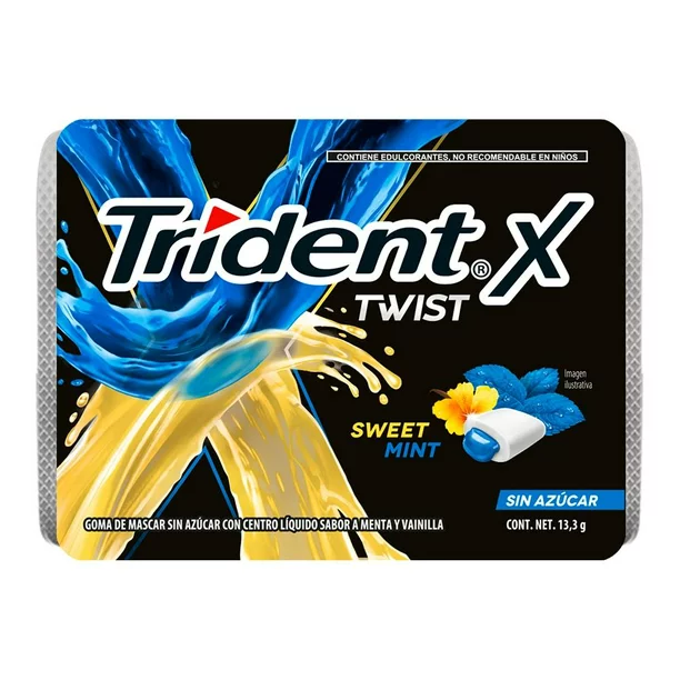 Trident Splash Peppermint 17.1g